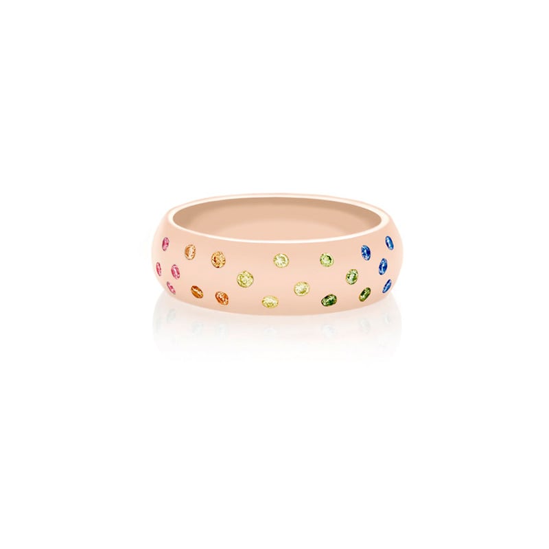 Rainbow rings store jewelry